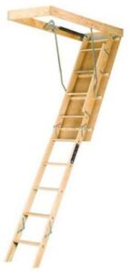 Louisville Ladder 22.5-by-54-Inch Wooden Attic Ladder