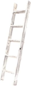 BarnwoodUSA Rustic Farmhouse Blanket Ladder